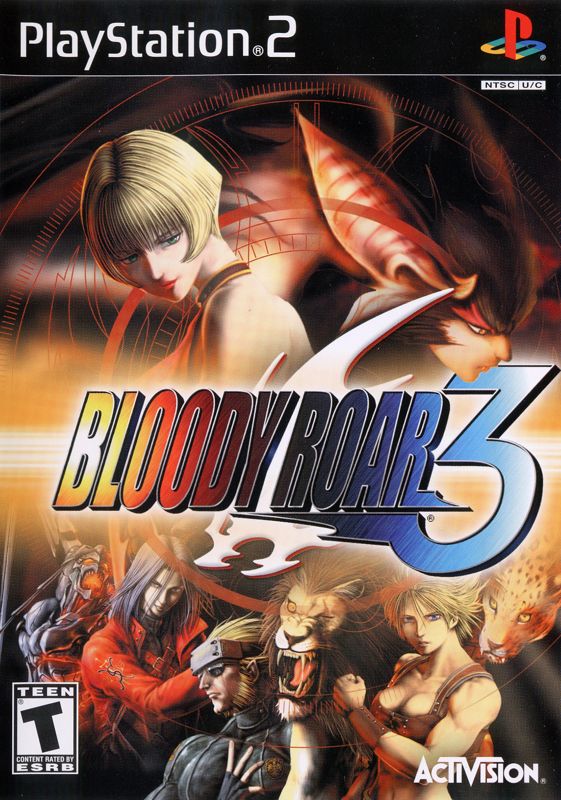Bloody Roar 3 box art for Playstation 2